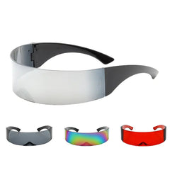 Wrap-Around Futuristic Sunglasses