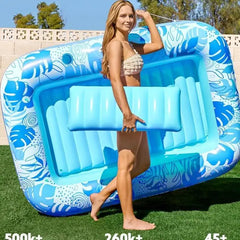 Inflatable Floating Pool Bed