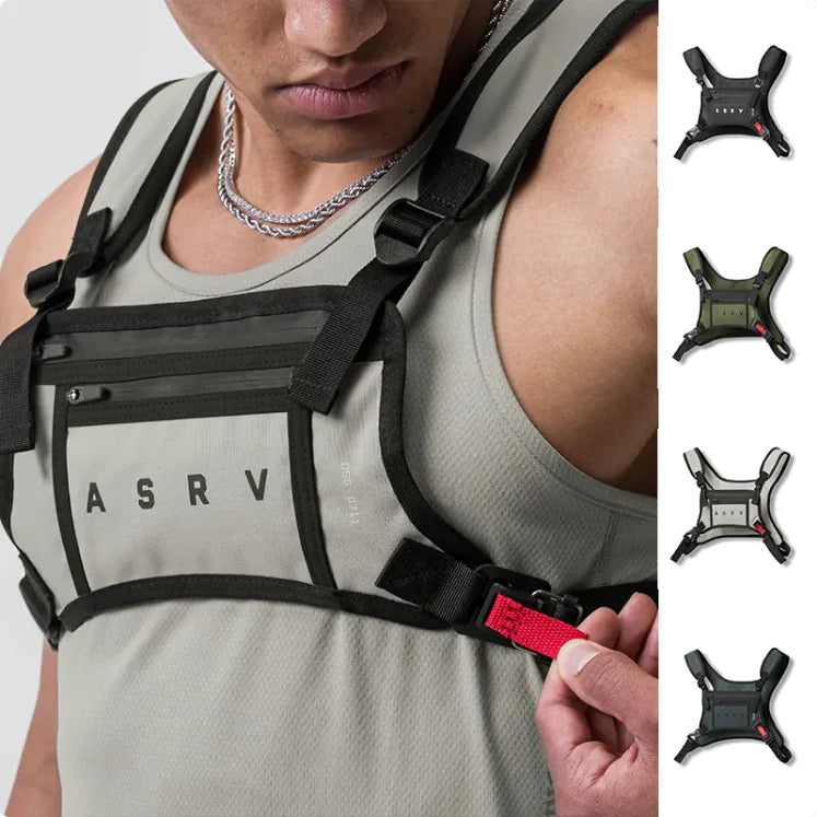 Men's Tactical Chest Rig & Waist Bag