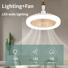 Remote-Controlled Ceiling Lamp+Fan