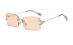 Retro Frameless Sunglasses