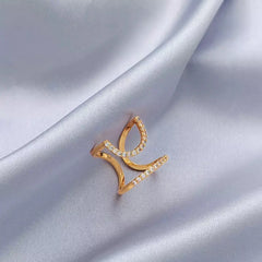 Trendy Cold Nail Ring