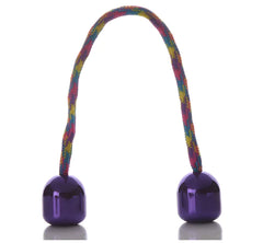 Titanium Fidget Spinner with Two Beads and Rope