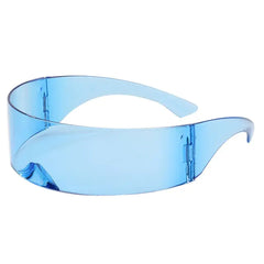 Wrap-Around Futuristic Sunglasses