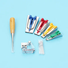 Multi-Functional Bias Tape Maker Kit for Electric Sewing Machines