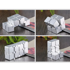 Metal Infinity Cube Stress Relief Puzzle