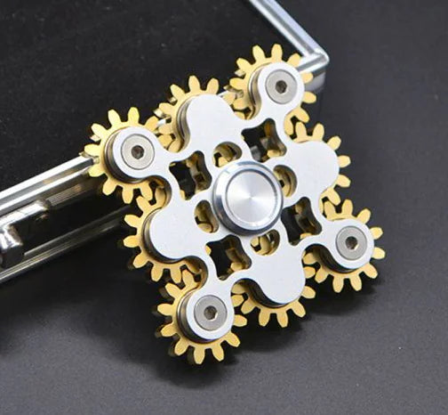 Metal Sprocket Fidget Spinner