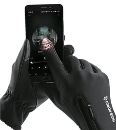 Waterproof Zippered Touchscreen Gloves